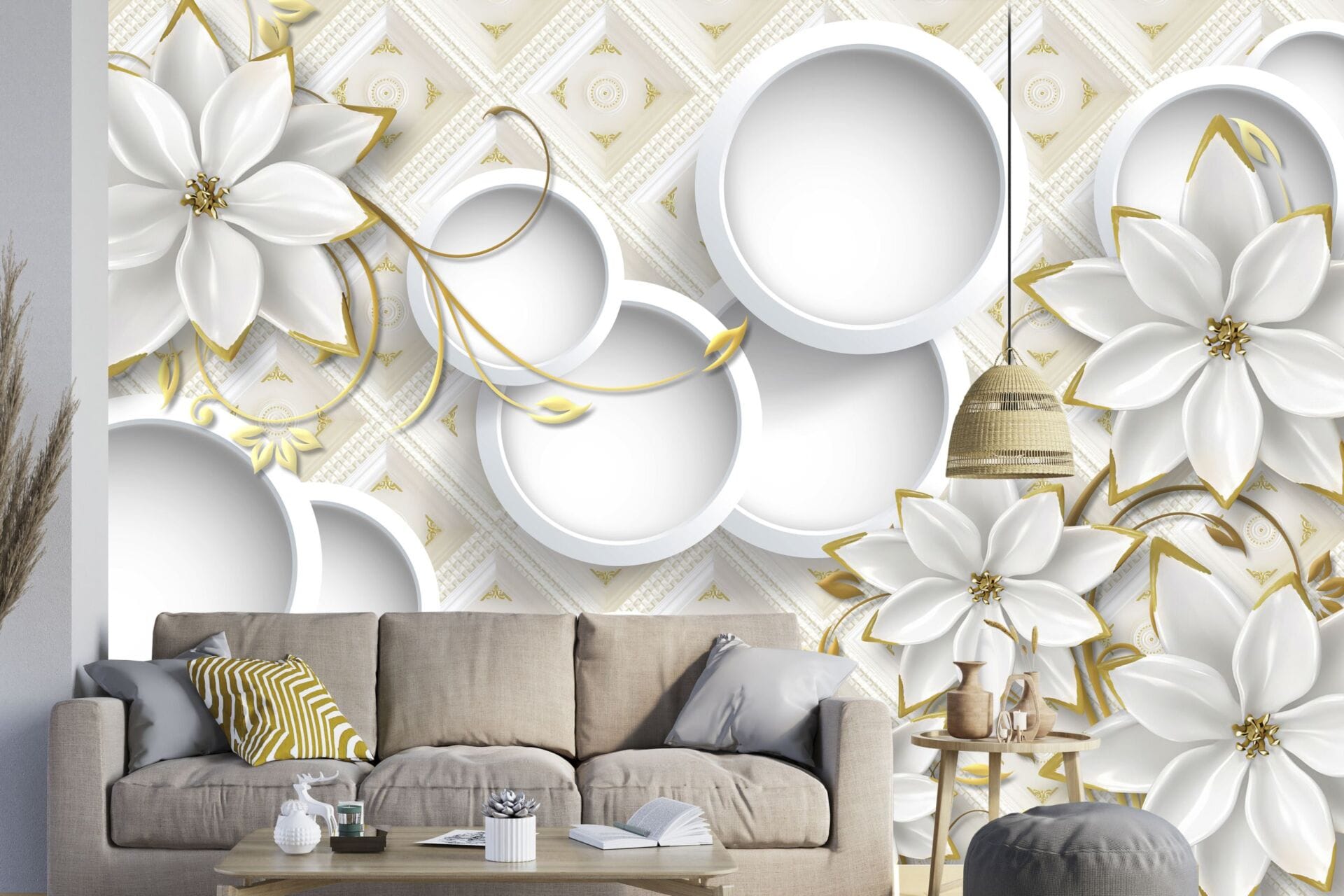 Beibehang 4D Mural Wallpaper