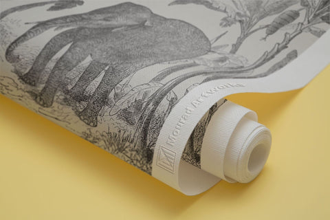 Loxodonta Vintage Explorer Wallpaper Mural