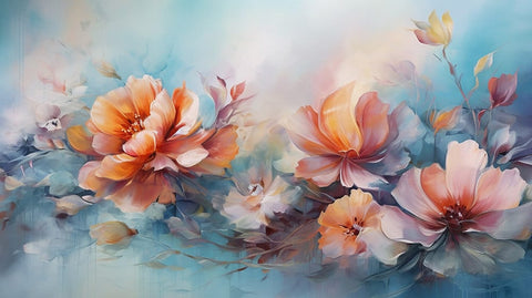 Ethereal Blossom Mural Wallpaper