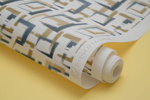 Abstract square seamless pattern 3D