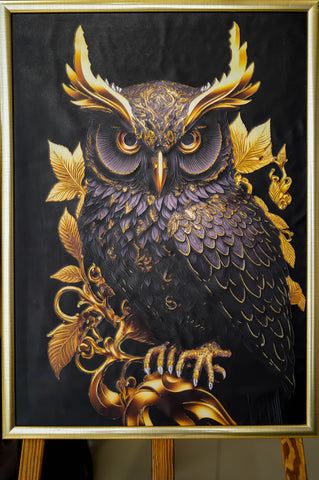 Golden Owl Gaze