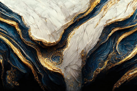 Azure Gold Veil