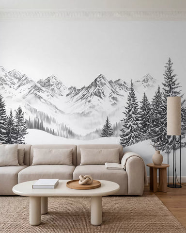 Alpine Winter Sketch
