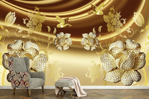 Breathtaking Mediterranean Villa 3D Mural Wallpaper | Mourad Artworks Dubai (Copy)