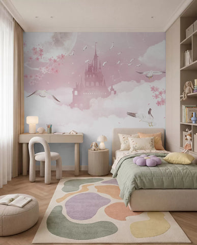 Cloud, pink and art