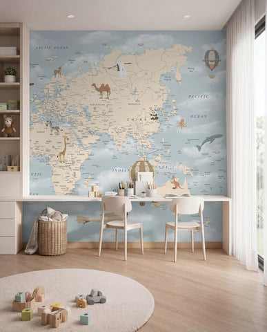 World, map and atlas
