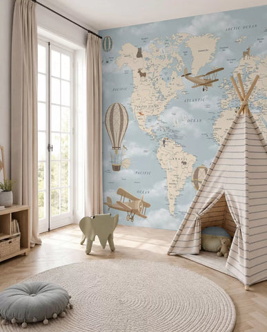 World, map and atlas