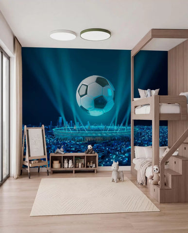 Ball against the background of the stadium