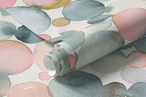 Watercolor bubbles