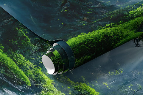 Natural forest landscape