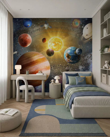 Enchanting space, solar system