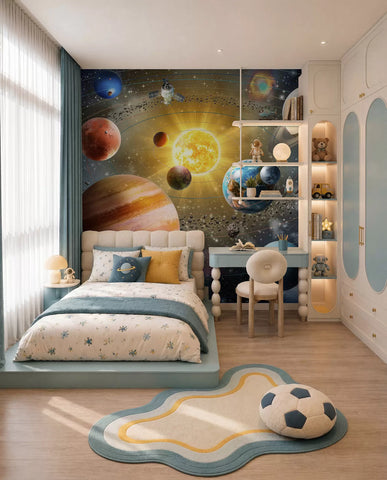 Enchanting space, solar system