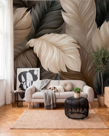 Sepia Feathers