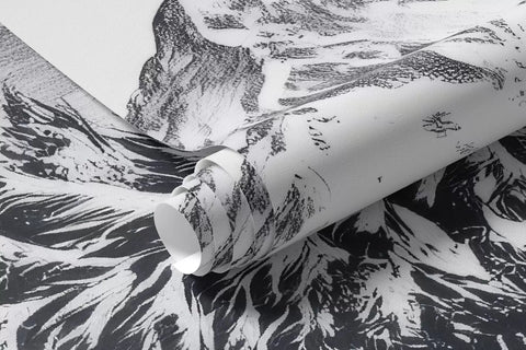 Alpine Winter Sketch