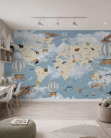 Ecoregion, world and cloud