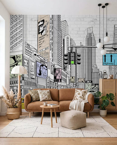 Megapolis in the Comic style