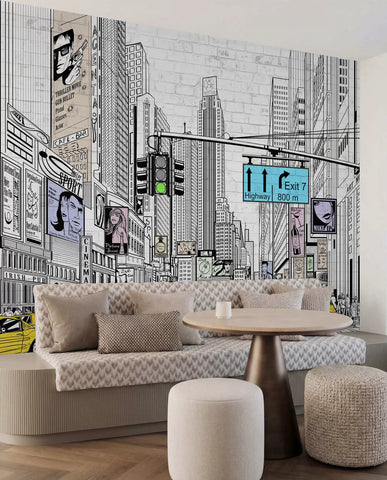 Megapolis in the Comic style