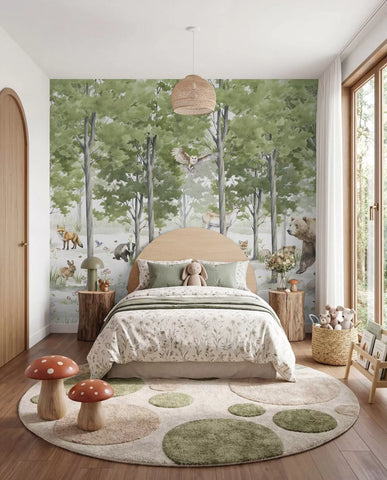 Forest with animals