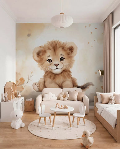 Little lion cub