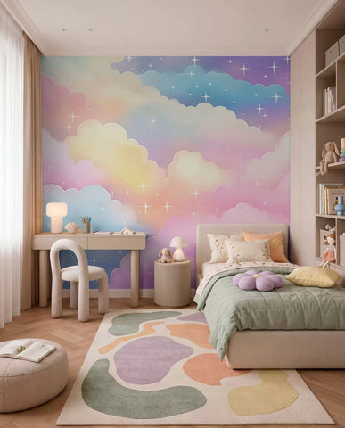 Clouds with stars