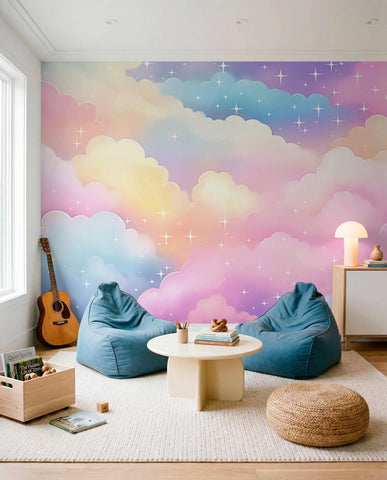 Clouds with stars