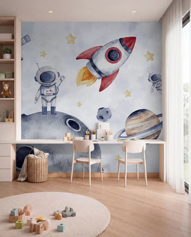 Astronauts in space