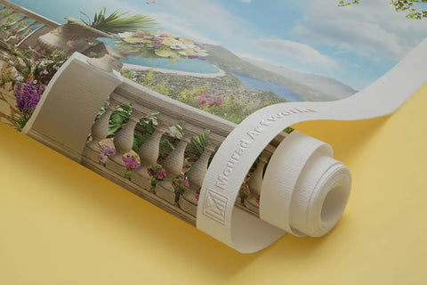 Mediterranean Escape Mural Wallpaper