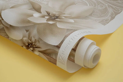 Elegant Flowers Mural Wallpaper