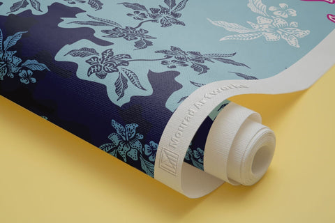 Elegant Batik Mural Wallpaper: Timeless Art for Modern Homes