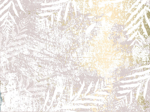Tropical Worn Floral Pastel Rose
